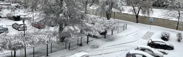 Oko 19.000 domaćinstava bez struje: Haos zbog snega u Sloveniji