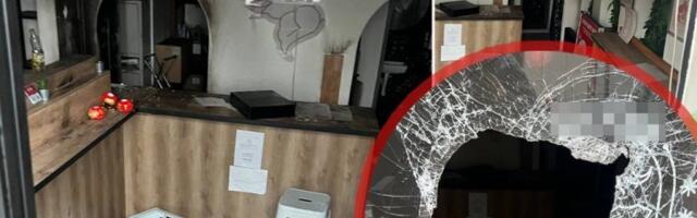 PRVI SNIMCI ZAPALJENOG LOKALA U CENTRU BEOGRADA! Crni zidovi, staklo na podu - POLICIJA NA LICU MESTA! (FOTO, VIDEO)