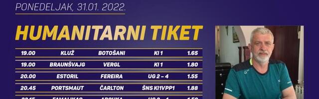 Humanitarni tiket u podne: Dragan Zdravković tipuje za Mariju Gambošević iz Šarbanovca