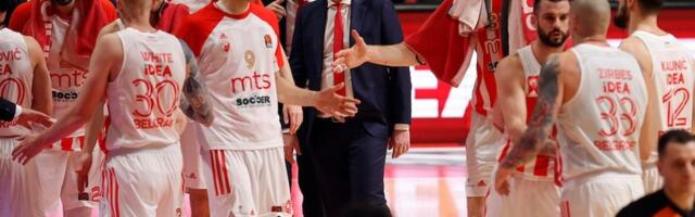 POLUVREME: Crvena zvezda - Baskonija 41:41