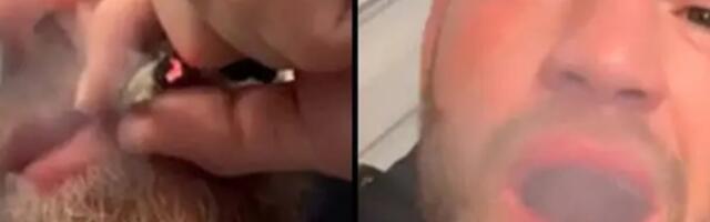 Konor Mekgregor sa džointom u ustima ponovo zabrinjava svoje obožavaoce