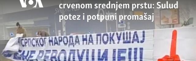 Stručnjaci o kampanji vlasti i crvenom srednjem prstu: Sulud potez i potpuni promašaj