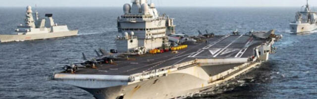 Француски носач авиона стиже у Средоземно море у суботу