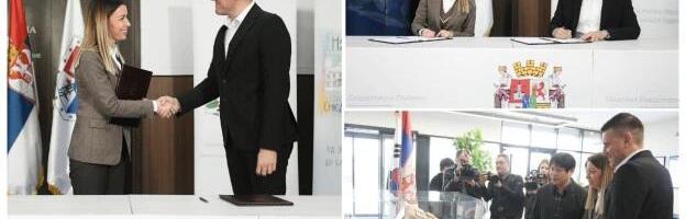 OD REČI DO DELA ZA SAMO NEKOLIKO DANA Ministarka Mesarović u Smederevskoj Palanci: Potpisan ugovor za most preko Jasenice