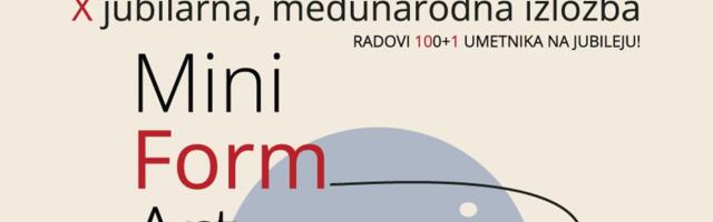 Više od sto umetnika i sve tehnike: Šta donosi 10. izdanje međunarodne izložbe "MiniFormArt"