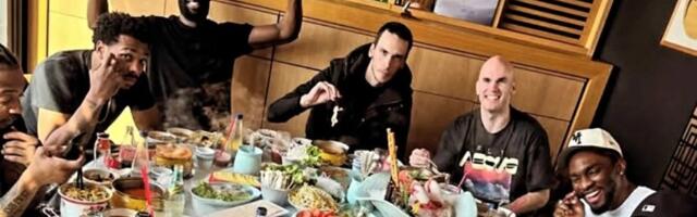 Ovo što su košarkaši Partizana jeli možda niste ni znali da postoji u Beogradu: Iznenadiće vas i šta su obuli Karlik i Bonga