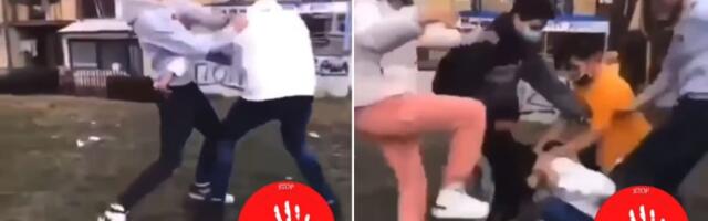 Tinejdžeri redom udaraju dečaka: Novi snimak vršnjačkog nasilja