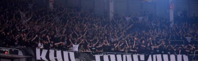 PARTIZAN UDAREN PO DŽEPU! Zbog navijača mora da plati 4.500 evra!