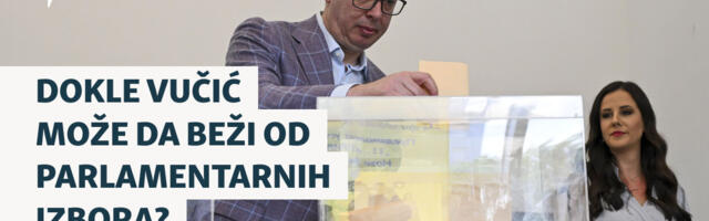 Dokle Vučić može da beži od parlamentarnih izbora?
