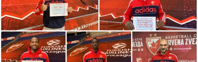 Zvezdini košarkaši poslali poruku: Zajedno možemo da pobedimo koronu