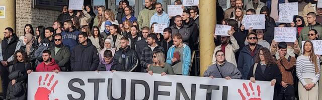 Studenti DUNP-a: Prekidamo 17 minuta tišine