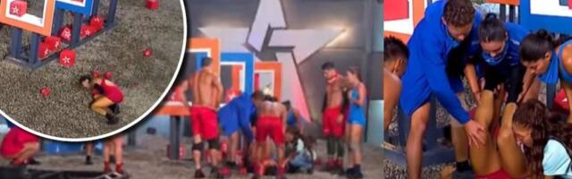 Crvena takmičarka pogođena u grudi! Teška povreda, ovo nikada niste videli u Exatlonu (VIDEO)