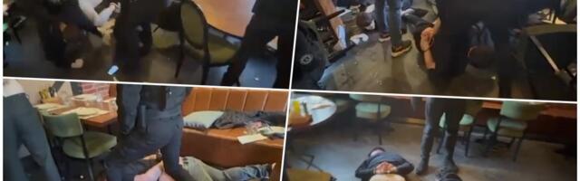 KURIR SAZNAJE! VELIKA AKCIJA HAPŠENJA U POZNATOM RESTORANU U BEOGRADU: Pogledajte dramatičnu akciju hapšenja reketaša i piromana! (ekskluzivni video)