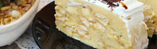 Brza karamel torta sa bananama i keksom koja se ne peče: Slatka čarolija spremna za 10 minuta