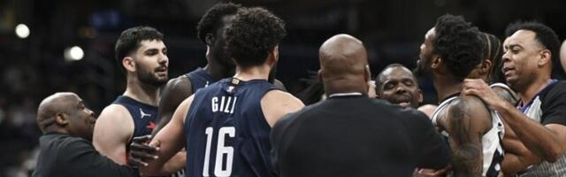 TOTALNI HAOS U NBA! Srbin hteo da bije Amerikanca, saigrači sprečili skandal (VIDEO)