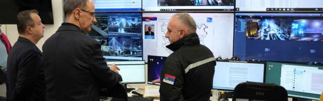 Macut i Dačić posetili Sektor za vanredne situacije zbog nevremena u većem delu Srbije