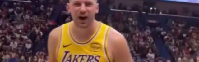 Navijač rekao Dončiću da je đubre, usledila brutalna osveta: Ubacio nemoguće, a onda se okrenuo ka provokatoru