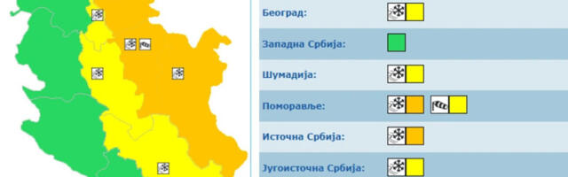 Pale se svi alarmi: RHMZ izdao tri hitna upozorenja, evo šta će se sve obrušiti na Srbiju