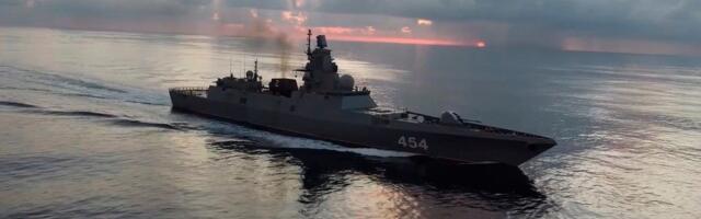 Ukrajinci opet ponizili Ruse: Snimak napada na fregatu Adrmiral Grigorovič koja nosi projektile "Kalibr"