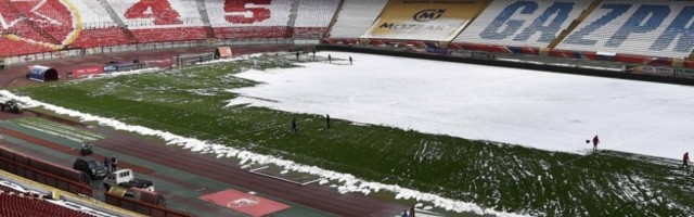 Marakana puna kao oko, igra se večiti derbi, samo jedna stolica prazna na zapadnoj tribini...