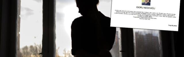 "Tebe nosim u svakom uzdahu":Misteriozna žena dala čitulju Igoru Nedoviću uz reči koje kidaju dušu (FOTO)