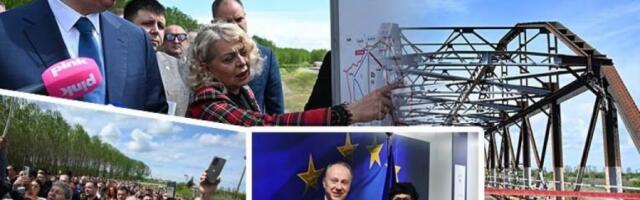 U JEDNOM DANU PRIKAZANA SUŠTINSKA RAZLIKA DVE POLITIKE! Vučić s narodom otvara mostove!