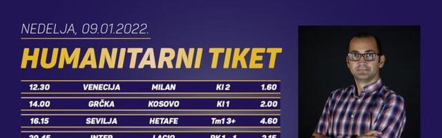 Humanitarni tiket u podne: Žika Bogdanović tipuje za Školu za osobe oštećenog sluha “11. maj” iz Jagodine