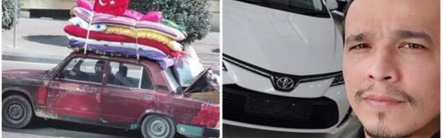 Nova Toyota za humanitarni gest