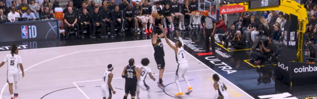 Jokić dominirao i krvavog nosa: Pogledajte magične poteze u okršaju titana sa Vembanjamom