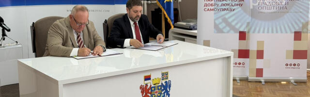 Potpisan Memorandum o saradnji sa SKGO o unapređenju pristupačnosti javnih prostora u lokalnoj zajednici