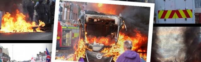 ULICE PRESTONICE PRETVORENE U BOJIŠTE! Demonstranti PALILI kuće, automobile i ulice, grad u POTPUNOM HAOSU! (FOTO, VIDEO)