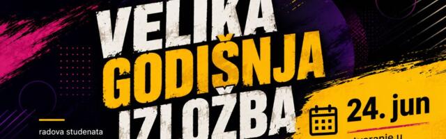 Velika izložba studenata na Dorćolu: Umetnost izlazi iz galerijskih okvira i osvaja fakultet, otvoren za SVE