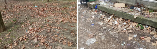 FOTO: Stanari ulice Junaka Milana Tepića gaze po smeću da bi došli do vozila i ulaza u zgradu