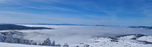 Oblaci pali na zemlju: Neobična igra prirode na našoj planini
