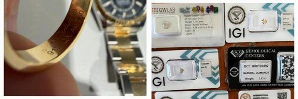 Zaplenjeni dijamanti, luksuzni satovi, nakiti, kubanski tompusi