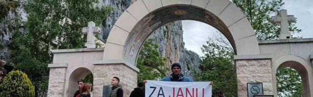 ŠEST DANA PEŠAČIO UPRKOS KIŠI I BOLU: Nakon 300 km Ivan stigao pod Ostrog da bi pomogao oboleloj devojčici Jani
