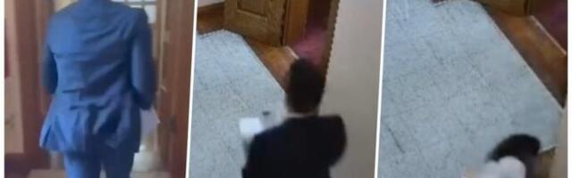 Skandal u Albaniji! Poslanik zgrabio tajni dokument – Evropa u neverici?! (VIDEO)