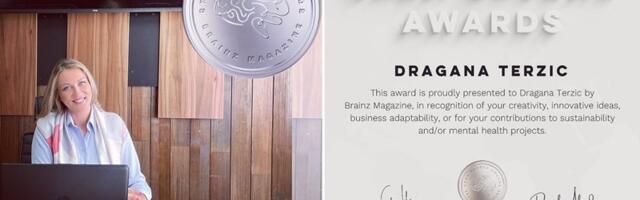 Prijepoljka Dragana Terzić stala rame uz rame sa Oprom Vinfri, Džesikom Albom i Leonardom Dikaprijem, priznanje „Crea Global Award 2023” zasluženo stiglo u njene ruke