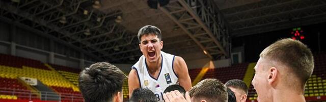 U16 reprezentacija Srbije nakon velike borbe u četvrtfinalu EP, Čačani odlični