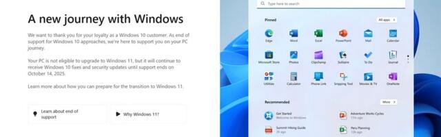 Microsoft počeo da prikazuje Windows 11 reklame u Windows-u 10