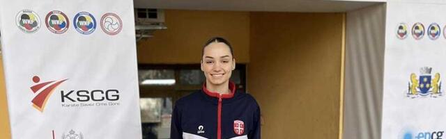 Dunja Rajić branila boje Srbije na Balkanskom šampionatu: Bronza za karatistkinju Zadrugara