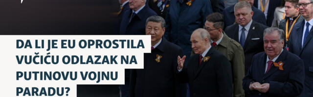 Da li je EU oprostila Vučiću odlazak na Putinovu vojnu paradu?