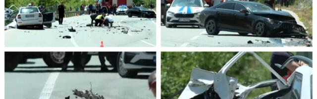 JEZIVE SLIKE TEŠKE NESREĆE U CRNOJ GORI Dvoje Srba poginulo, više njih povređeno (FOTO)