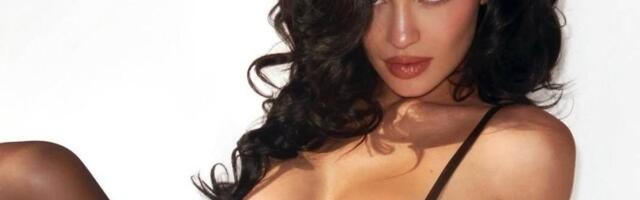 Jedva obuzdala nabubrele grudi: Kajli Džener u crnom lateksu zapalila internet (FOTO)