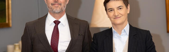 Ана Брнабић на пријему код краља Данске