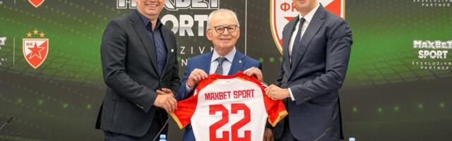 Portal MaxBet Sport novi partner Crvene zvezde