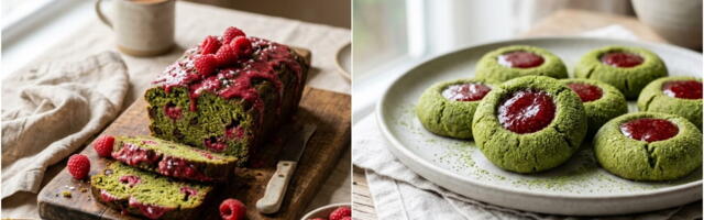 Donosimo 2 recepta sa matchom za pečene deserte (i oba su prelepa za serviranje)