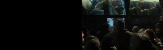 Kakav šok za košarkaše Partizana oko ponoći: Krenuli kućama, a onda su se pojavili navijači (VIDEO)