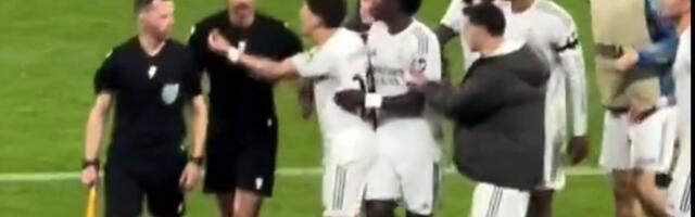 Haos u Ligi šampiona: Fudbaleri Real Madrida napali sudiju iz Slovenije, Turčin dobio i crveni karton!