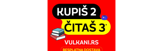 Nova akcija Vulkan izdavaštva: Kupite 3 knjige po ceni 2